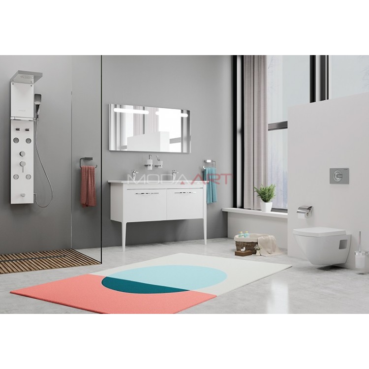 Creavit Banyo Dolabı Dual Beyaz 120cm Takım
